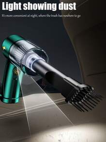 带灯吸尘器车载无线吹吸两用家用小型迷你汽车大功率吸力吸尘器 - 彩色 - 查看 6