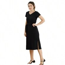 Women Dresses - màu đen - Xem 3