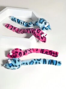 1 只长尾巴毛绒小老鼠猫玩具，猫玩具，尾巴发出沙沙声，互动有趣，自娱自乐猫玩具，仅供宠物使用 - 查看 9