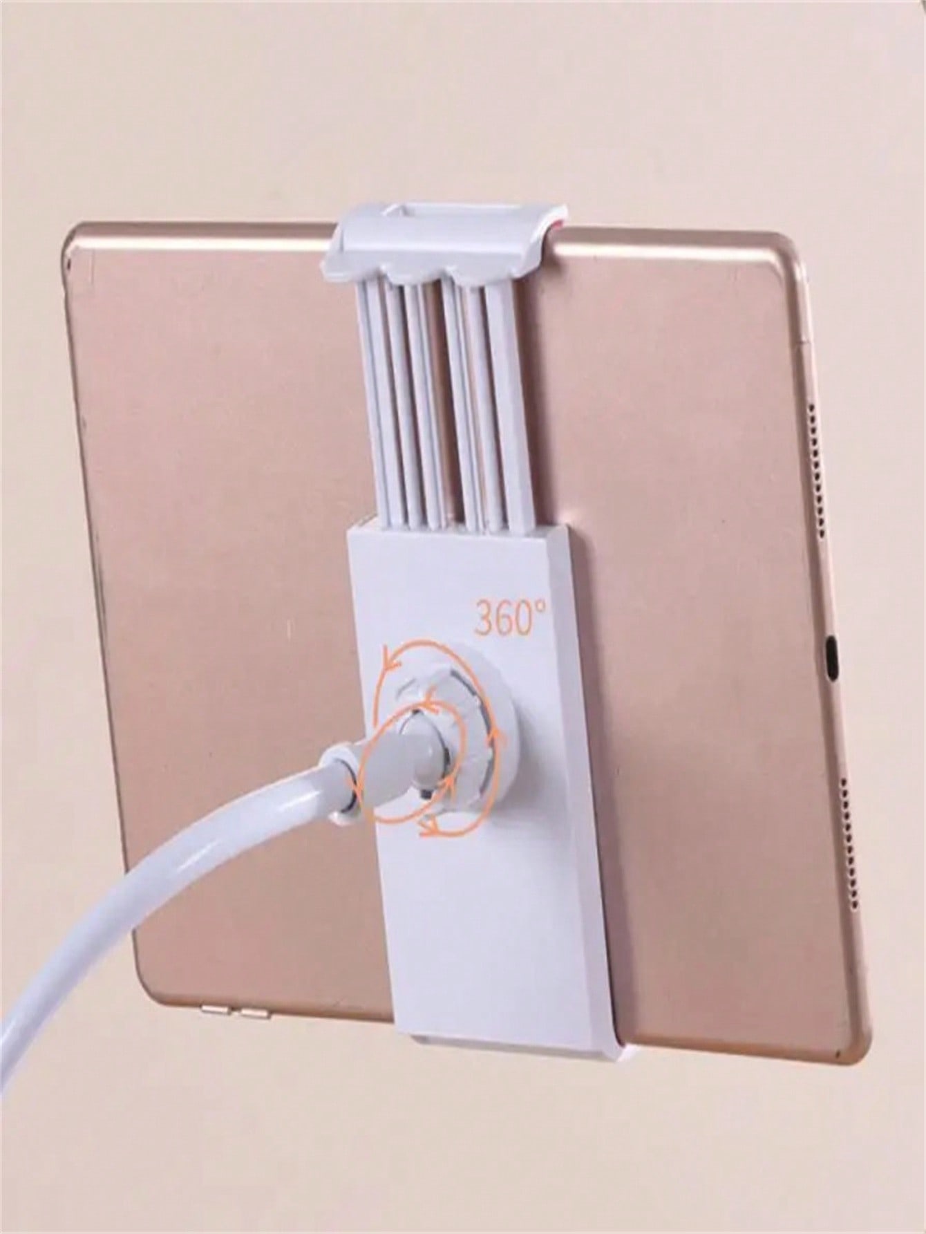 حامل لوحي قابل للتعديل بطول 100 سم بذراع مرنة للتث...