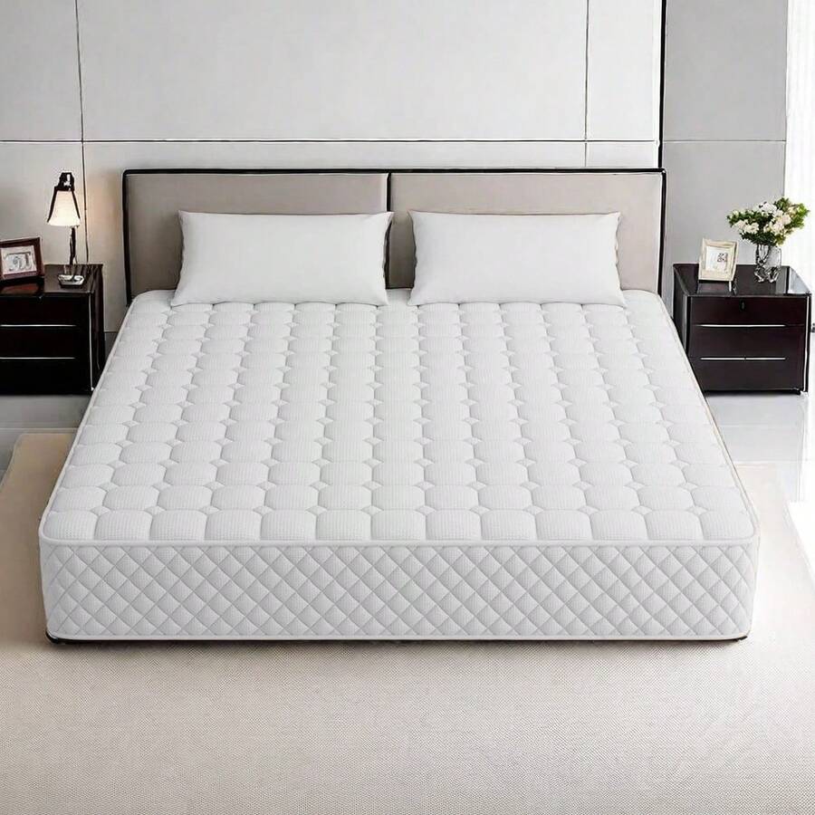 12 Inch Full Queen Hybrid Mattress Gel Memory Foam & Pocket Spring