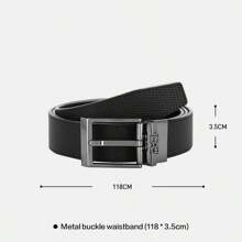 Bally 男士真皮皮带礼盒套装，男士休闲牛皮腰带，父亲节，男友礼物，生日礼物 - 黑色 - 查看 8