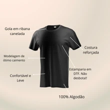 Women's Basic Cotton Texas Countryside Raw Cowboy T-Shirt - 藏蓝色 - 查看 2