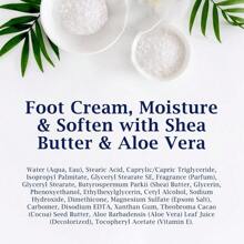 Dr. Teals Pure Epsom Salt Foot Cream 8oz - Moisturize & Soften With Shea Butter & Aloe Vera Essential Oils - Eases Aches & Pains, Promotes Healthy Looking Skin - Shea Butter and Aloe Vera - View 4