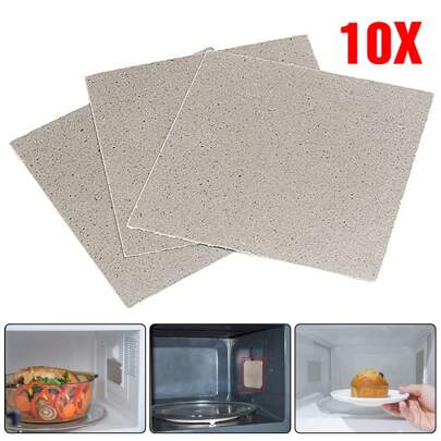 4 Set (10pcs/Set) Universal Microwave Oven Mica Plate Mica Wave Guide Cover Waveguide Cover UK