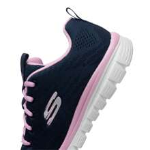 Skechers Giày chạy bộ thường ngày, giày du lịch, giày thể thao, giày đi bộ thoải mái dành cho các bà mẹ / Khuyến nghị đặt hàng giày cỡ 37 trở lên nhỏ hơn nửa cỡ. 12615-NVPK - Hồng - Xem 8