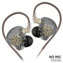 KZ Original KZ EDX Lite Earphones Bass Earbuds In Ear Monitor Stage Live Headphones Sport Noise-Proof HIFI Headset Audiophile Earphone New Arrival