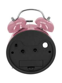 Retro Table Clock With Analog Alarm Clock Loud Alarm Chic - Hồng - Xem 3