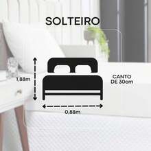 Basic Percale 200 Thread Count Single 2-Piece Sheet Set - Max Decor - 白色 - 查看 6