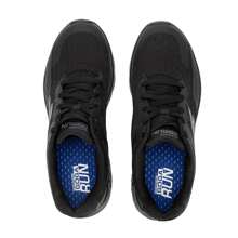 Skechers Men's Breathable Mesh Casual Sneakers, Shock-Absorbing Lightweight Running Shoes. [This Shoe Style Runs Narrow, Those With High Insteps Or Wide Feet Are Advised To Order A Half Size Up] - All Black - View 4