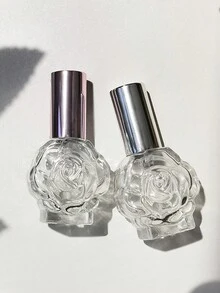 1 件装 10ML 花形小玻璃可再填充香水喷雾瓶 - 彩色 - 查看 2