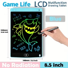 4,5/8,5/12/10/16 Zoll LCD Schreibtafel, elektronische Zeichenplatte, Farbbildschirm zum Zeichnen & Schreiben Zuhause, Schule, Büro, entfessele die Kreativität der Kinder! Oster-/Halloween-/Weihnachts-/Erntedank-Geschenk, Schulanfang