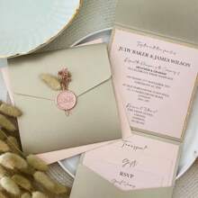 1 PC Personalized Wax Sealing Stamp With Wooden Handle Custom Your Design/Your LOGO/Your Name Back To School,Back To School,School Supplies - Multicolor - View 10