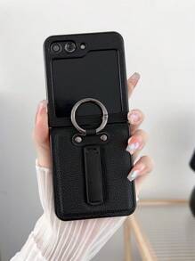 Folding PU Litchi Grain Fashionable Highly Attractive Cell Phone Case