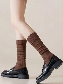 5 par skarpetek do kolan, modelujących nogi, kompresyjnych, wysokich skarpetek do kolan, uniwersalnych pończoch, skarpetek damskich