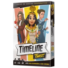 asmodee Timeline Twist|Juego de cartas|15 minutos por partida|2 a 8 jugadores| ✅ Entrega 48/72h - Multicolor - Ver 1