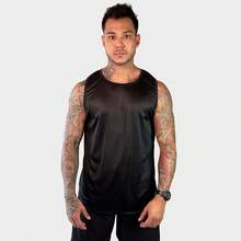 Kit 02 Dry Fit Men's Sports Tank Top Fitness Quick Dry Gym Training Breathable - 紫紅色 - 查看 2