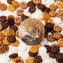 100入組色變向日葵蠟封珠，適用於剪貼簿、卡片、信封密封和DIY手工藝品 - 單件 - 查看 11