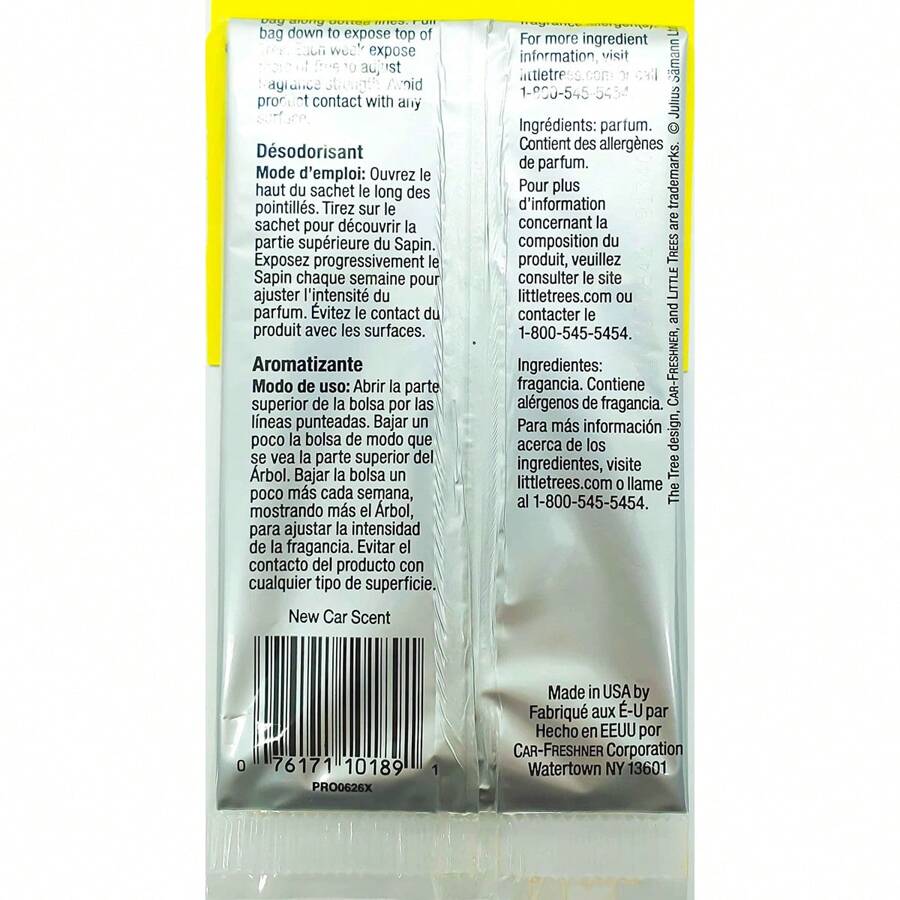 CARFRESHNER Little Trees New Car Scent Air Freshener New Car Mode