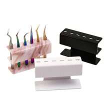 1 Stück Acryl Wimpernzangen Ausstellungshalter, Wimpernverlängerungs Zangen Ständer, Ausstellungsbox, Wimpernaufbewahrungsbehälter, Organizer, Werkzeuge für Wimpernverlängerung