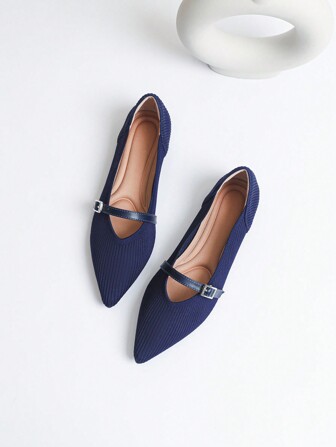 Flat Knit Breathable Casual Shoes For Women, Spring/Autumn 2025 New Arrival