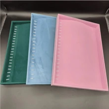 1pc 35*24cm Jewelry Tray, Earring Necklace Bracelet Display Stand, Ring Organizer Box