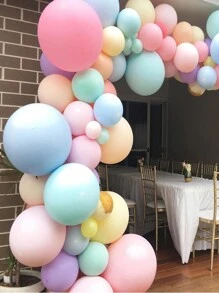 1~200 pièces Ballons pastel de 5/18/36 pouces, couleurs arc-en-ciel du printemps, petits ballons macaron de couleurs assorties, ballons en latex en vrac pour anniversaire, mariage, fiançailles, anniversaire, arche, fête