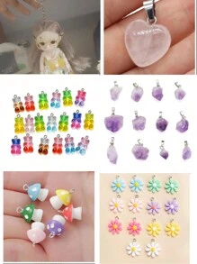 300pcs/Box 9x4mm Gold & Silver Screw Eye Pins Connector Component For Jewelry Making DIY Craft