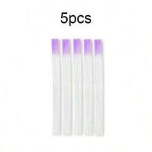 5/10/20/50 piezas Herramientas y accesorios para manicura francesa: formas de fibra de vidrio, gel, uñas acrílicas, extensión de seda, puntas de fibra para la construcción de uñas - Multicolor - Ver 8
