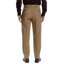 Innovatore Premium Khaki Tailored Trousers - Khaki - View 3