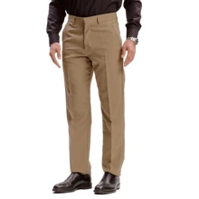 Innovatore Premium Khaki Tailored Trousers - Khaki - View 2