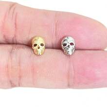 SMOOTH SKULL HELIX PIERCING (ONP1118) - 金色 - 查看 2