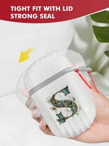 Scatola per sapone con coperchio, porta sapone da viaggio, custodia per saponette, contenitore per conservare il sapone, salvaspazio per il bagno, impermeabile, dispenser da viaggio, elementi essenziali da viaggio, contenitore portatile per la pulizia del corpo, organizer per viaggi di lavoro, campeggio, all'aperto, escursioni, con iniziale di 26 lettere, decorazione per bagno e casa, decorazione autunnale, articoli per il ritorno a scuola - Multicolore - Visualizzare 6