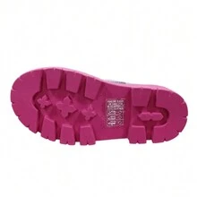 Charming Chic Girl's Tractor-Shaped Children's Sandals - Màu Hồng Tươi - Xem 2