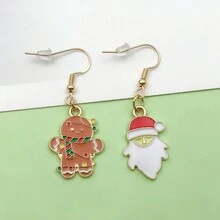 20 chiếc vòng tay trang trí cây thông Noel bằng men hỗn hợp hình bông tuyết người tuyết tuần lộc cho vòng cổ, vòng tay, bông tai, đồ trang sức tự làm - Nhiều màu - Xem 6