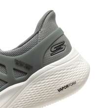 Skechers 男士低帮耐磨休闲运动鞋118308-GRY - 灰色 - 查看 4