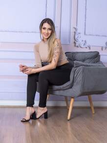 LLEVO Women Leggings - Hitam - View 6