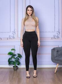 LLEVO Women Leggings - Hitam - View 5