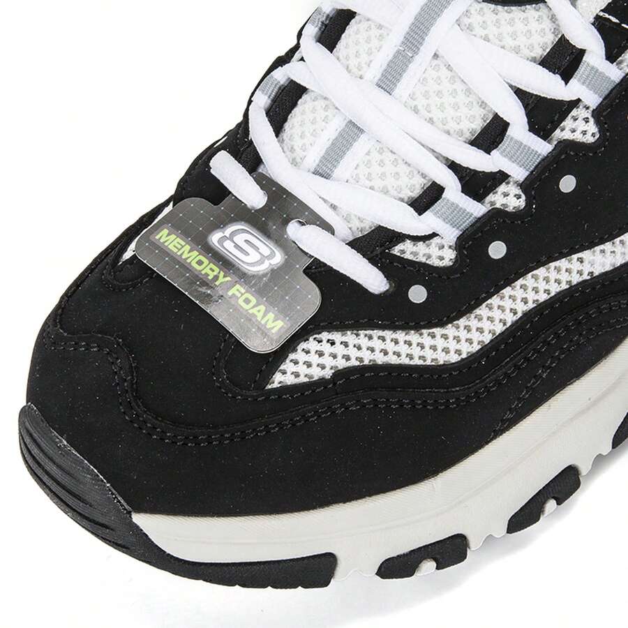 Skechers Men's Athletic Shoes Platform Sneakers Retro Panda Casual