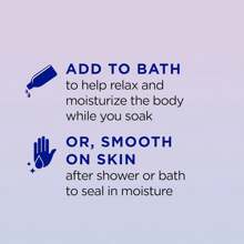 Dr Teal's Moisturizing Bath & Body Oil, Sleep Blend With Melatonin, Lavender & Chamomile Essential Oils, 8.8 Fl Oz. - 褪黑素 - 查看 4