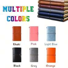 Cuaderno de piel personalizado, libreta personalizada, diario con grabado personalizado, regalo para amigos, compañeros de trabajo, graduación, profesores - Multicolor - Ver 2