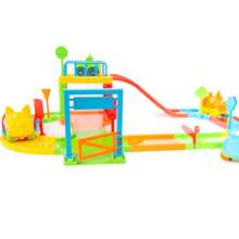 Baby Animal Racing Car Track Children's Toy With 2 Cars - Nhiều màu - Xem 7