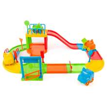 Baby Animal Racing Car Track Children's Toy With 2 Cars - Nhiều màu - Xem 6