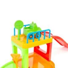 Baby Animal Racing Car Track Children's Toy With 2 Cars - Nhiều màu - Xem 3