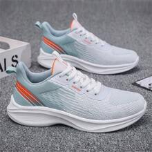 Men's New Breathable Mesh Deodorizing Athletic Sneakers, Casual Soft Sole Running Shoes