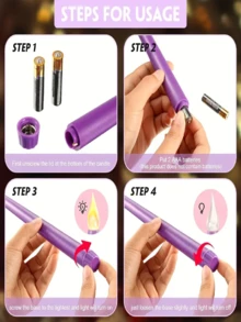 5PCS,LED Flameless Candle Light, Christmas Flameless Candle Light, Pink Purple Candle Light, Holiday Advent Ceremony, Holiday Decoration, Christmas Decoration, Gift Christmas Decor Christmas Gift Thanksgiving Christmas Tree Decor Ornaments Christmas Light Bedroom Decor Home Decor Party Decor Holiday Festival Room Decor