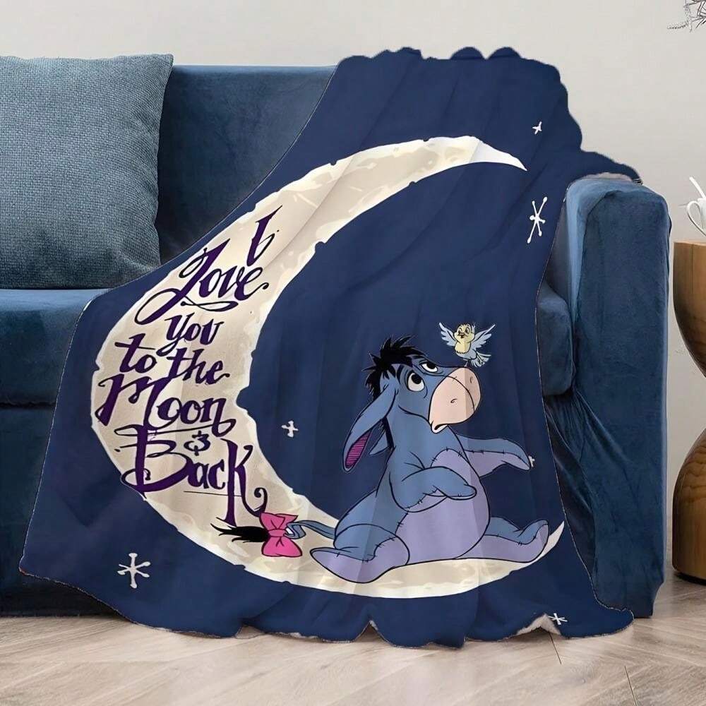 100*150cm UltraSoft Print Throw Blanket Versatile For Sofa, Bed