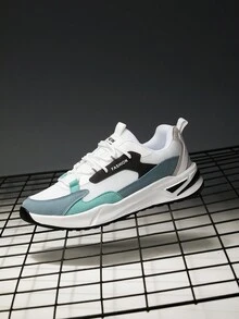 A Men's Athleisure Shoe! Running Shoes! Sneakers - White - View 2