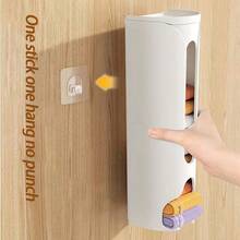 1PCKitchen Garbage Bag Storage Box Convenient For Home Wall Mounted Underwear Storage Box, Sock Organizing Box, Underwear Storage Box - Multicolor - View 4