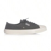 Practical Sneakers For Everyday Use, Comfortable Elastic Fit For Women - 黑色 - 查看 1